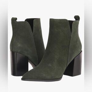 NWOT - Nine West Birds Ankle Boot - Color: Olive - Size: 6.5
